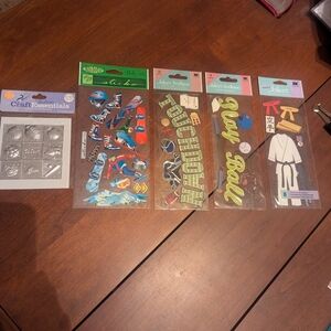 Craft Essentials and Jolee's Boutique Stickers Set